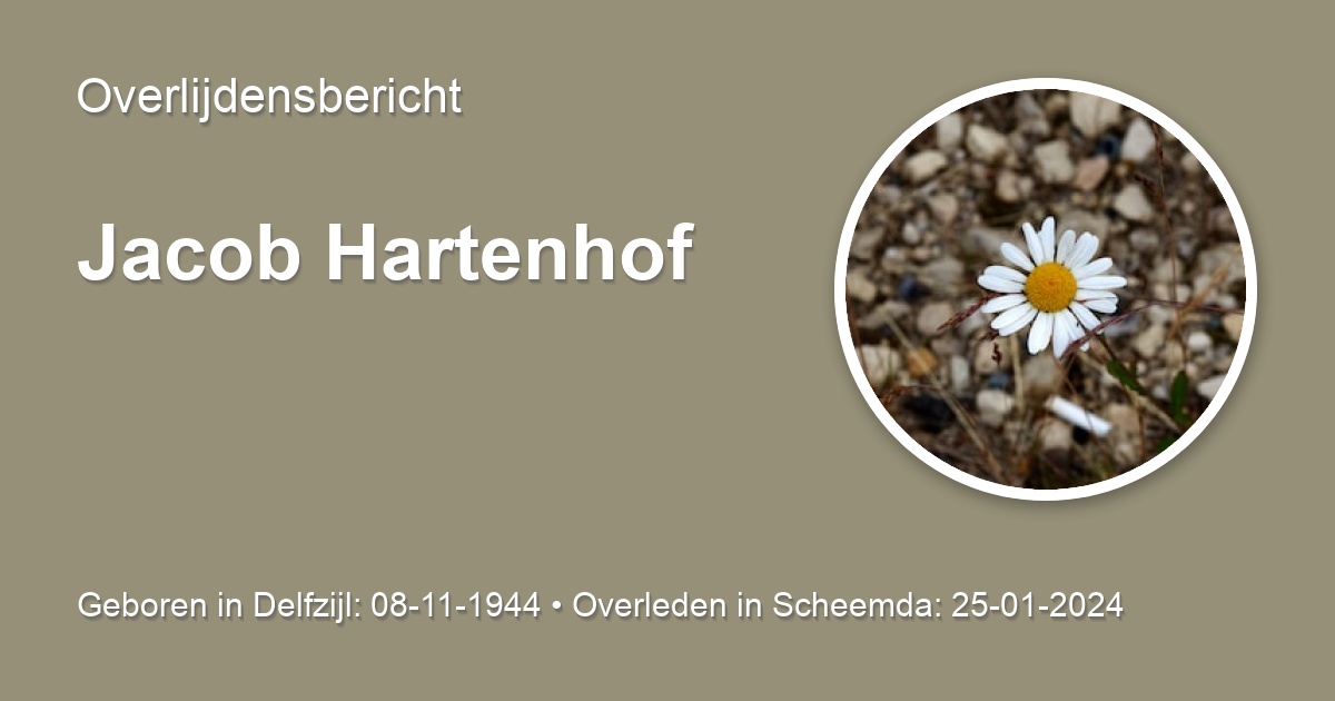 jacob-hartenhof-25-januari-2024-overlijdensbericht-en-condoleances